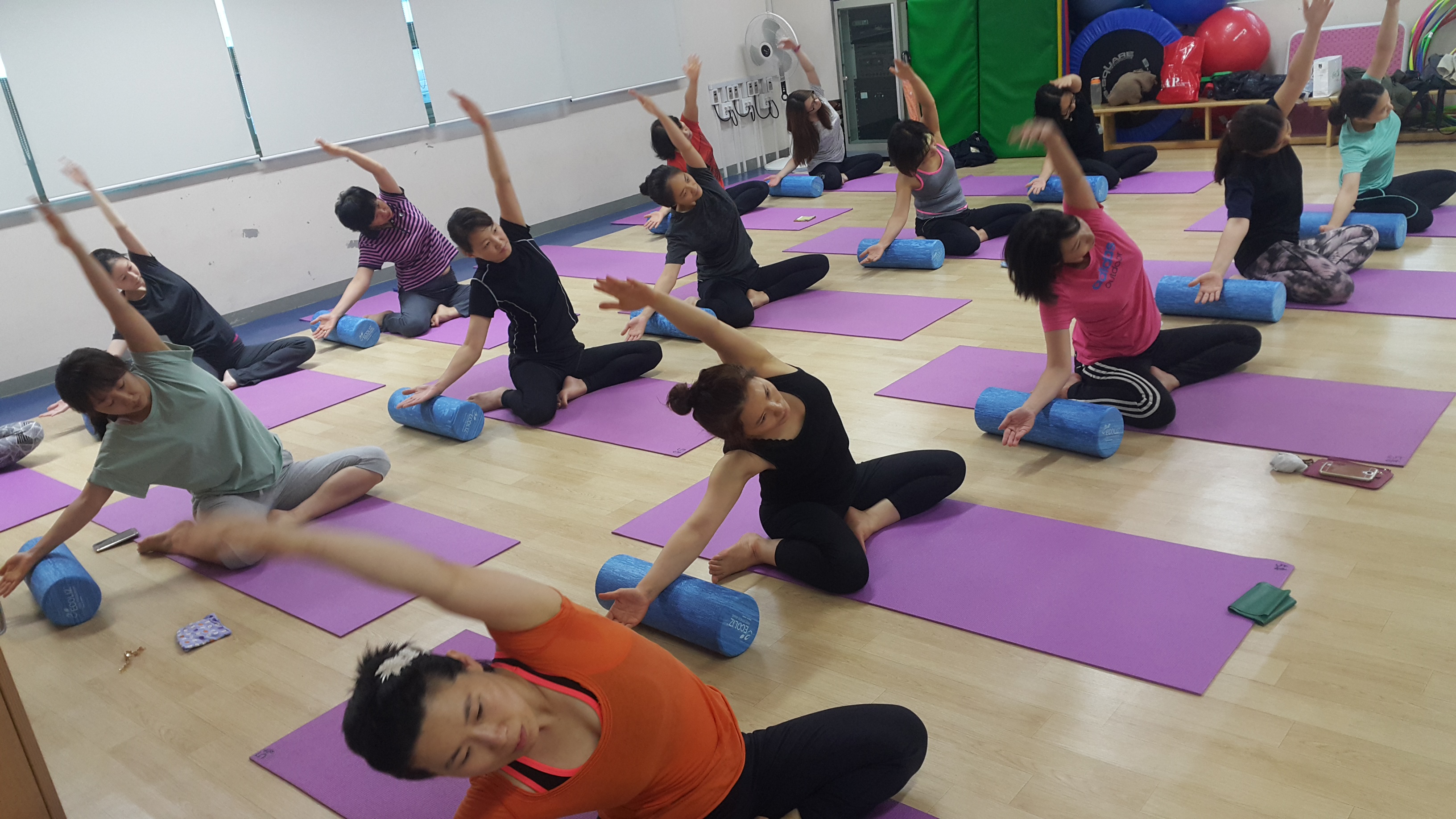 신규 성인교육문화 필라테스 개강!